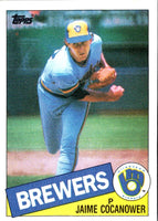 1985 Topps Jaime Cocanower #576 Rookie