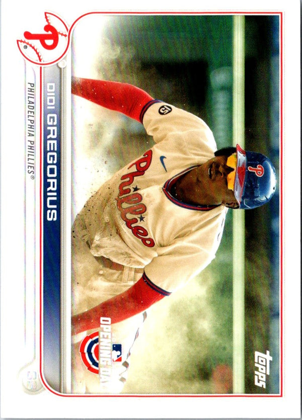 2022 Topps Opening Day Didi Gregorius #46