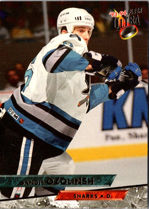 1993 Ultra Sandis Ozolinsh #169