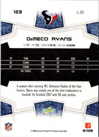 2008 Score Super Bowl XLIII DeMeco Ryans #123