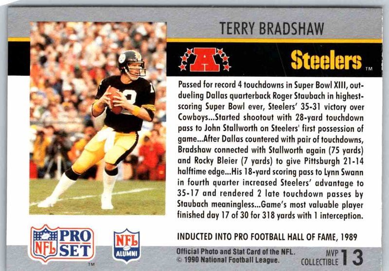 1990 Proset Terry Bradshaw