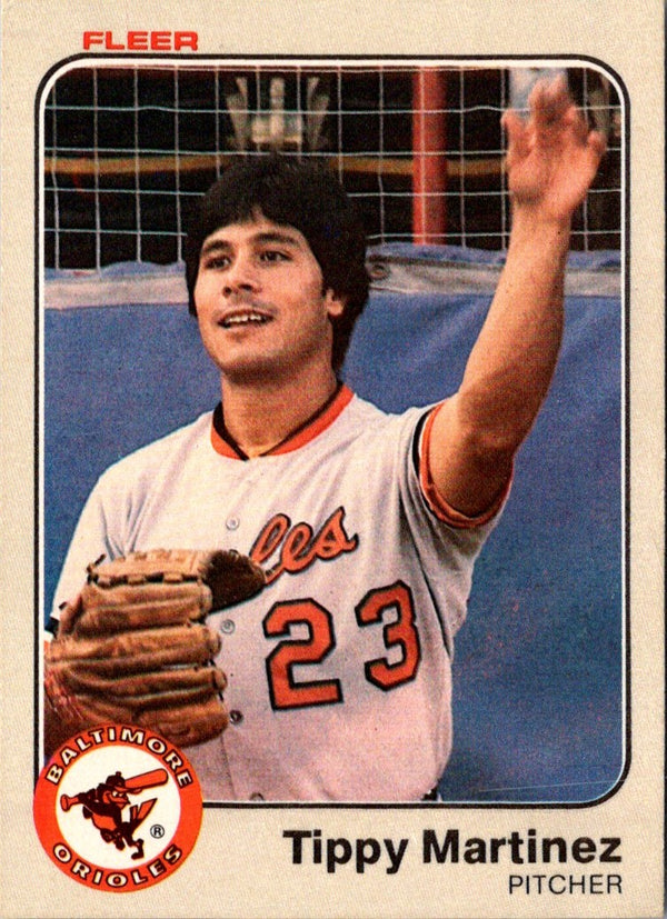 1983 Fleer Tippy Martinez #65