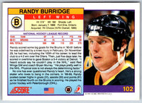 1991 Score American Randy Burridge #102