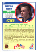 1990 Score Christian Ruuttu
