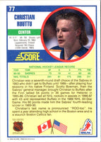 1990 Score Christian Ruuttu #77