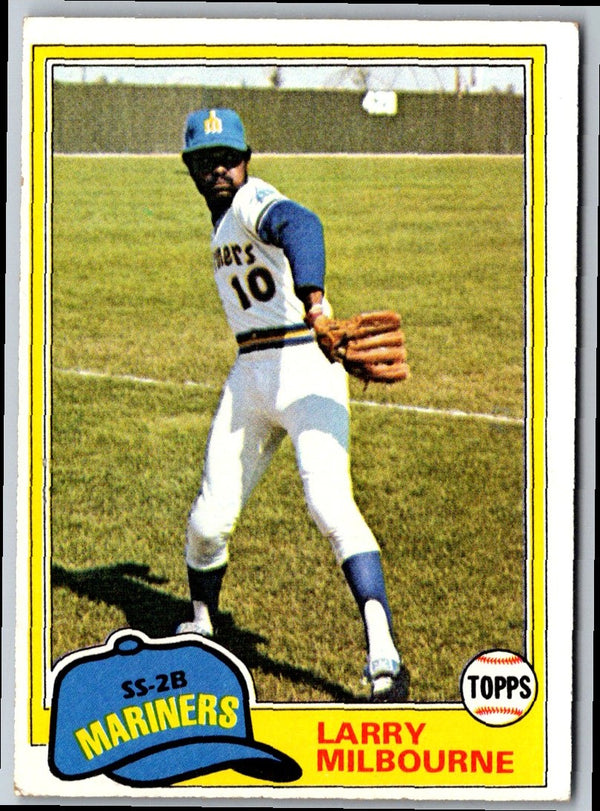 1981 Topps Larry Milbourne #583