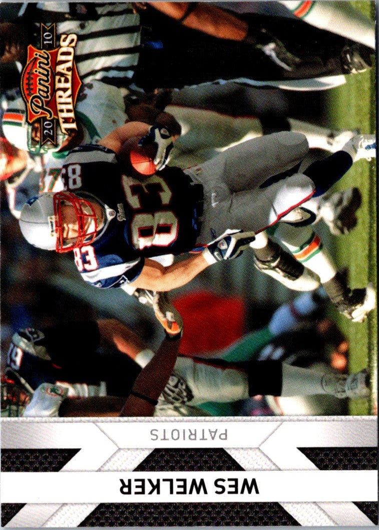 2010 Panini Gridiron Gear Wes Welker