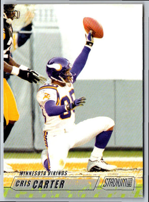 2002 Stadium Club Cris Carter #101