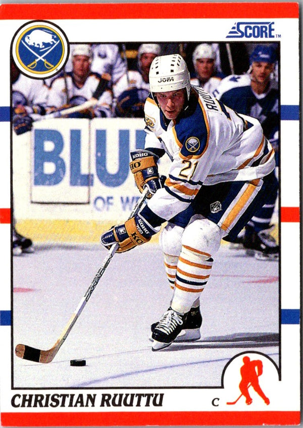 1990 Score Christian Ruuttu #77