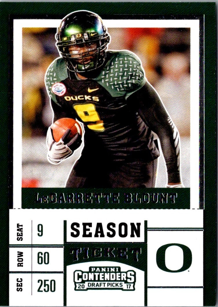 2017 Panini Contenders Draft Picks LeGarrette Blount