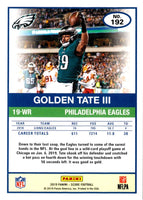 2019 Score Golden Tate III #192