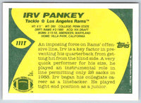 1989 Topps Irv Pankey #111T