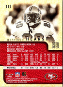 2002 Fleer Genuine Garrison Hearst