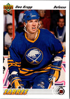 1991 Upper Deck Uwe Krupp #102