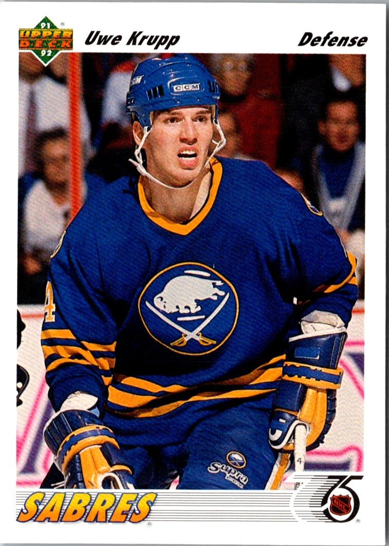 1991 Upper Deck Uwe Krupp