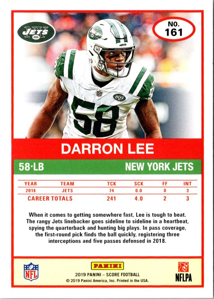 2019 Score Darron Lee