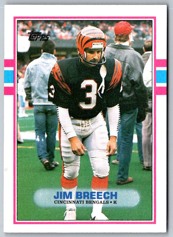 1989 Topps Jim Breech #39
