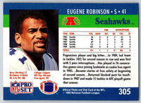 1990 Pro Set Eugene Robinson #305