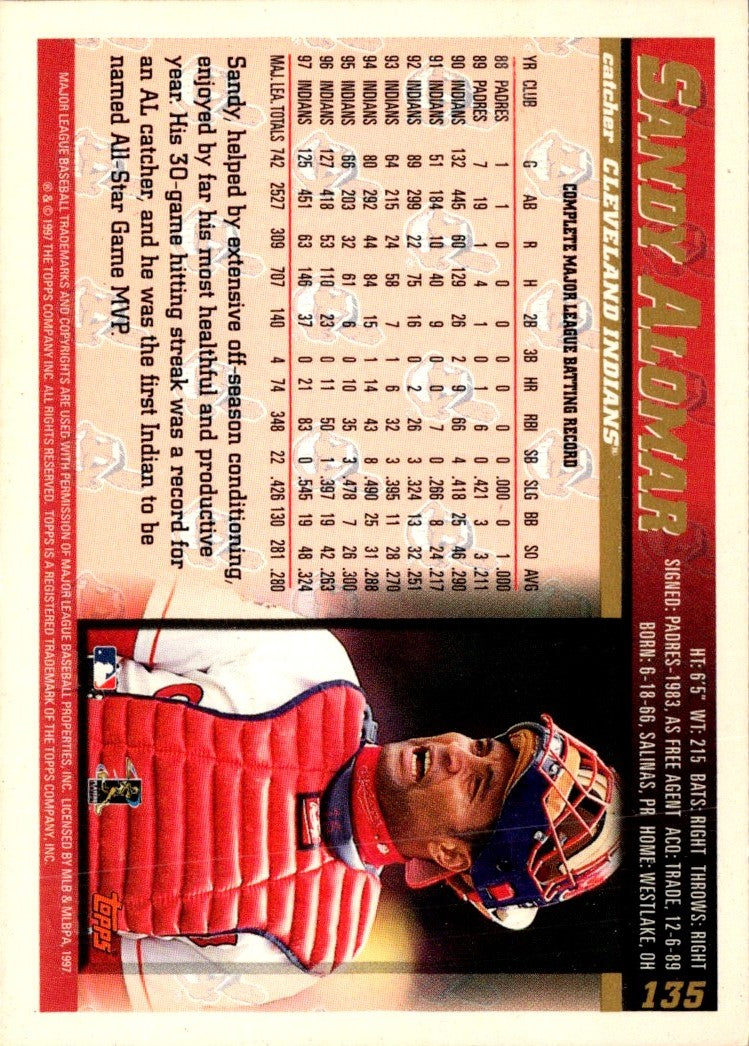 1998 Topps Sandy Alomar Jr.