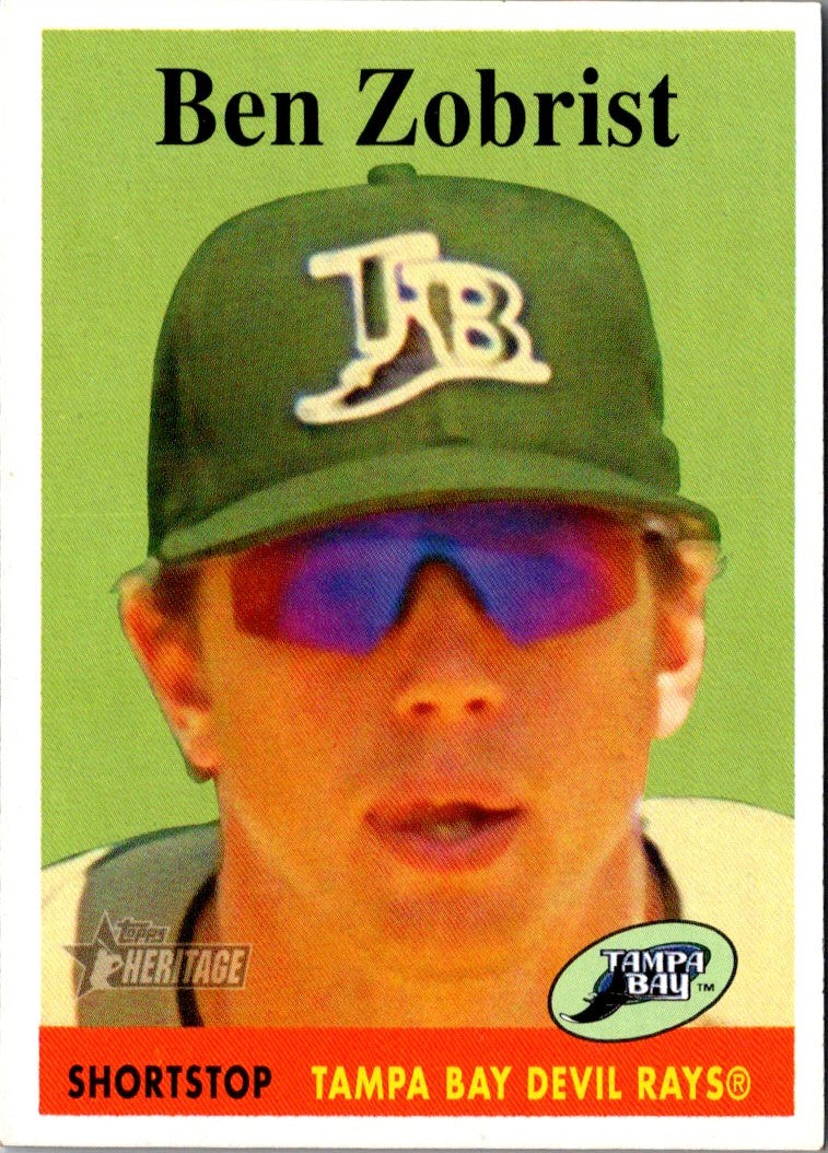 2007 Topps Heritage Ben Zobrist