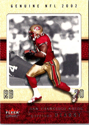 2002 Fleer Genuine Garrison Hearst #111