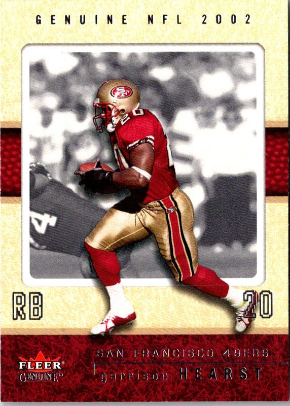 2002 Fleer Genuine Garrison Hearst #111