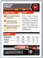 2011 Topps Football Peerless Price #65