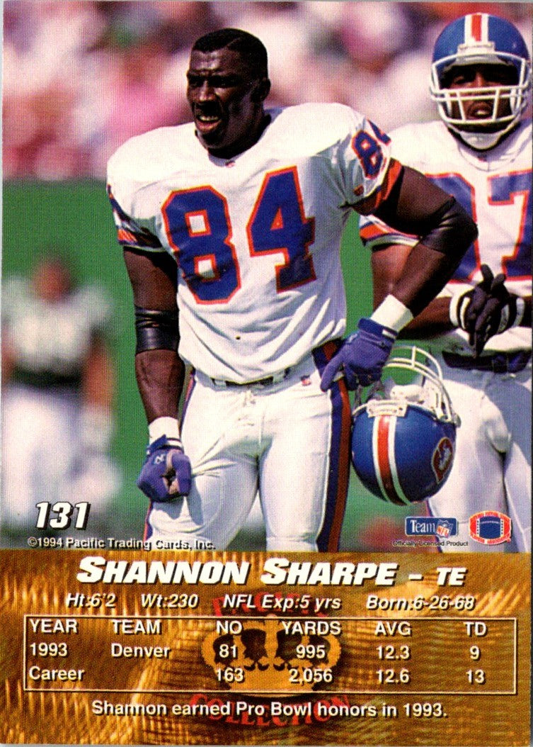 1994 Pacific Shannon Sharpe
