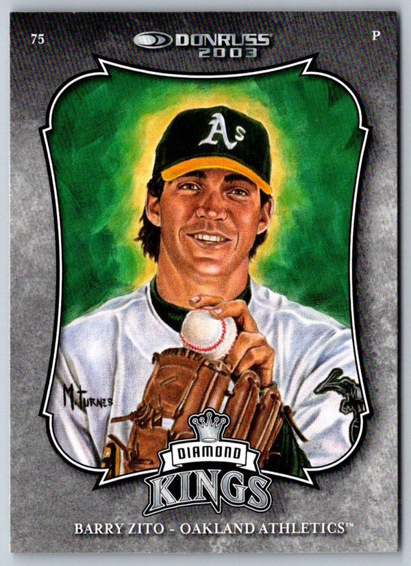 2003 Donruss Barry Zito #14