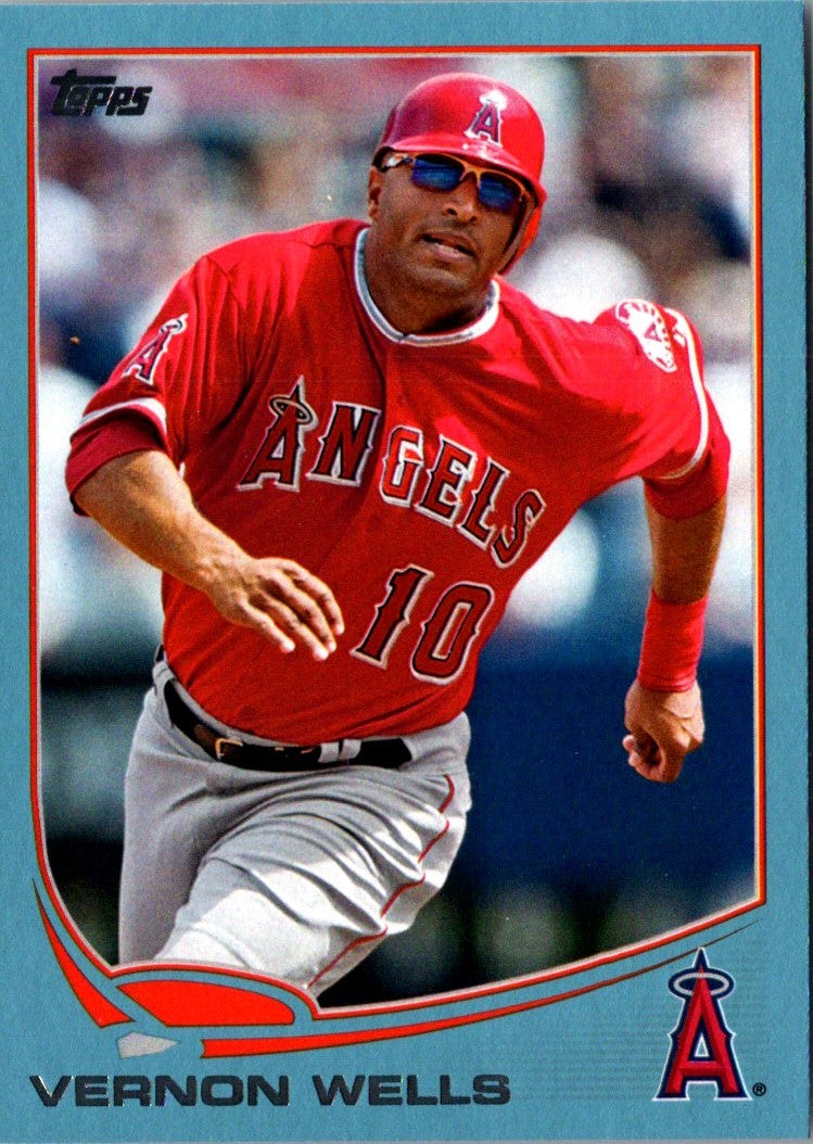 2013 Topps Vernon Wells