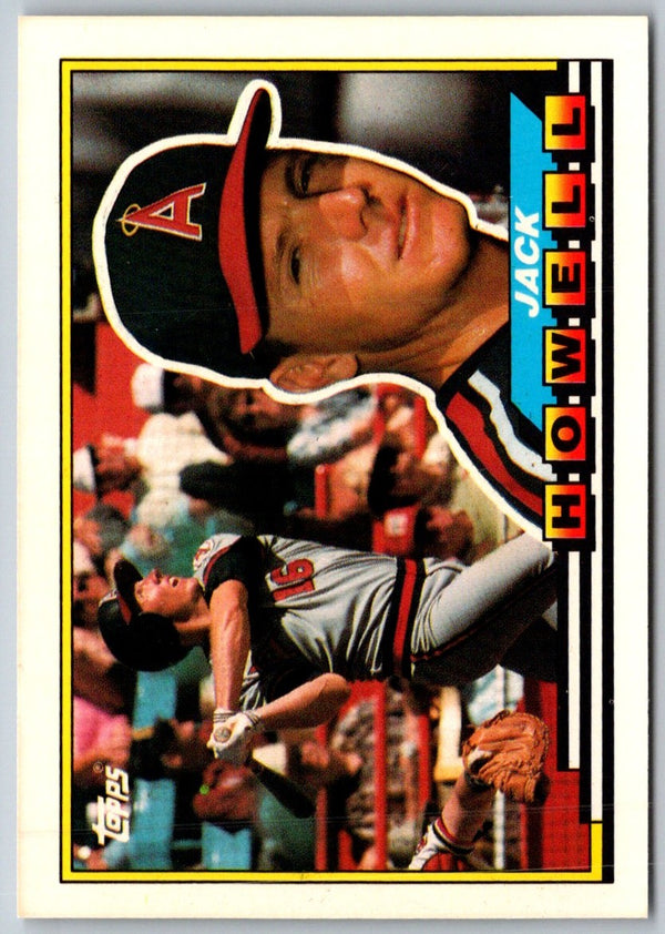 1989 Topps Big Jack Howell #228