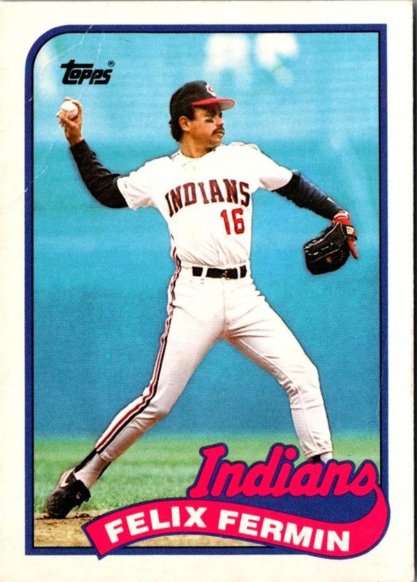 1989 Topps Traded Felix Fermin #33T