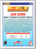 1990 Score Jari Kurri #348
