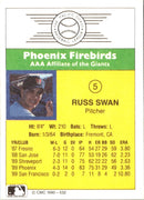 1990 CMC Phoenix Firebirds Russ Swan