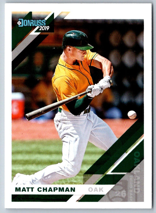 2019 Donruss Matt Chapman #192