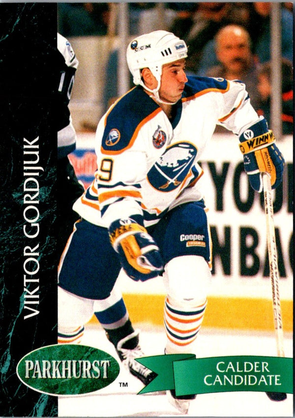 1992 Parkhurst Viktor Gordiouk #17 Rookie