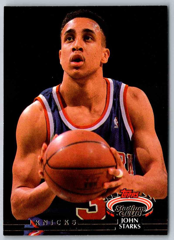 1992 Stadium Club John Starks #140