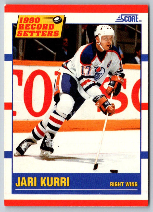 1990 Score Jari Kurri #348