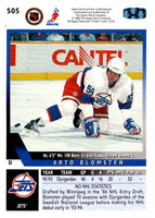1993 Upper Deck Arto Blomsten #505