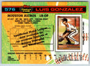 1991 Stadium Club Luis Gonzalez