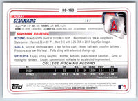 2020 Bowman Adam Seminaris #BD-163