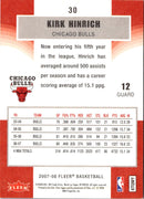 2007 Stadium Club Kirk Hinrich