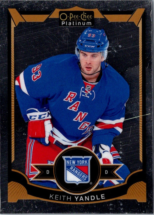 2015 O-Pee-Chee Platinum Keith Yandle #28