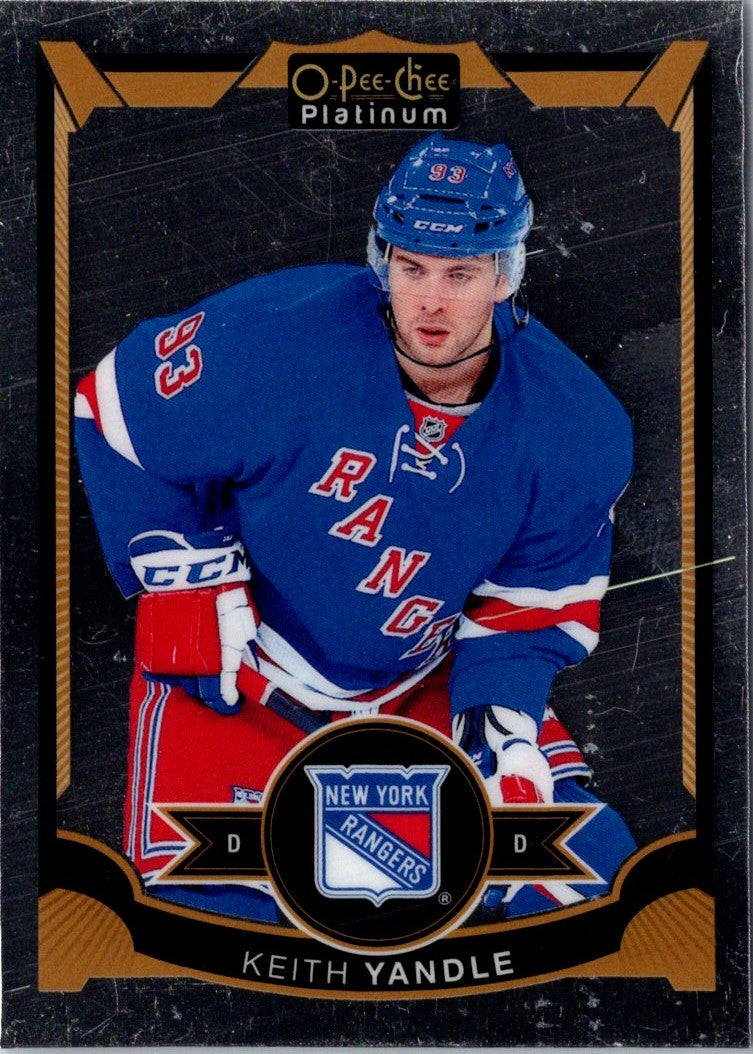 2015 O-Pee-Chee Platinum Keith Yandle