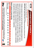 2013 Topps Christian Garcia #278 Rookie