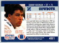 1992 Proset Danny Noonan #481