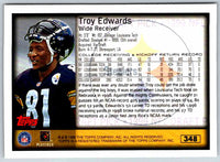 1999 Topps Troy Edwards #348