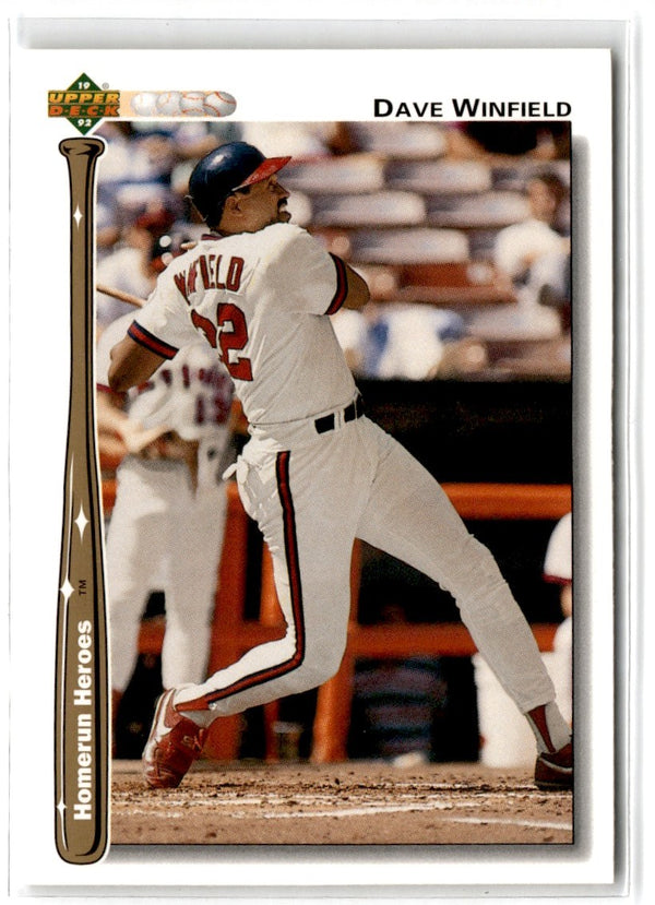 1992 Upper Deck Home Run Heroes Dave Winfield #HR17