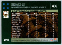 2011 Topps Football Joseph Addai #436
