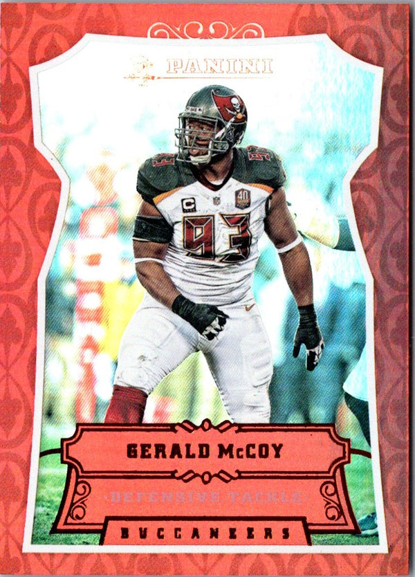 2016 Panini Shining Armor Rainbow Foil Gerald McCoy #158